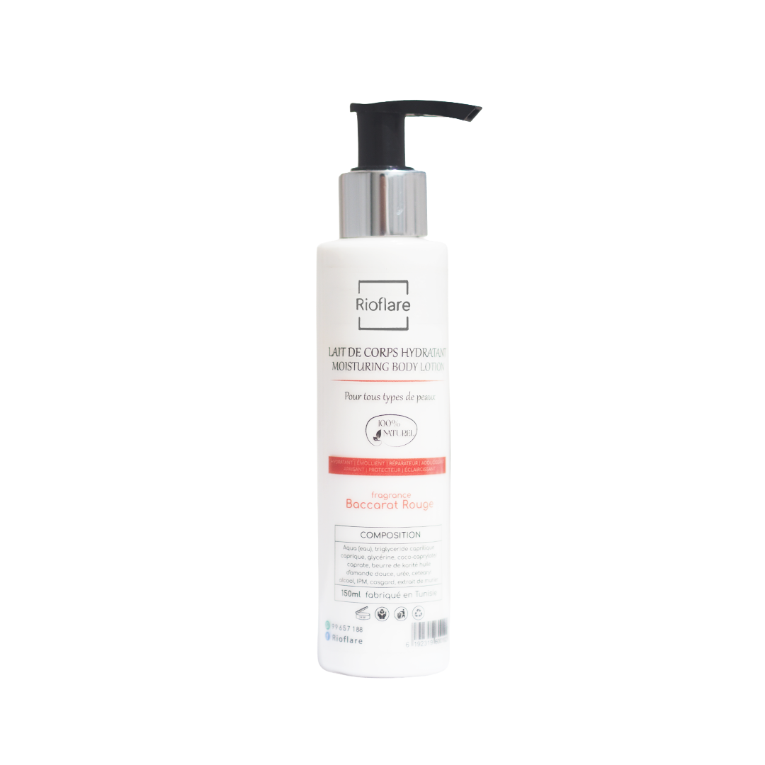 Lait de Corps Naturel odeur de Baccarat Rouge