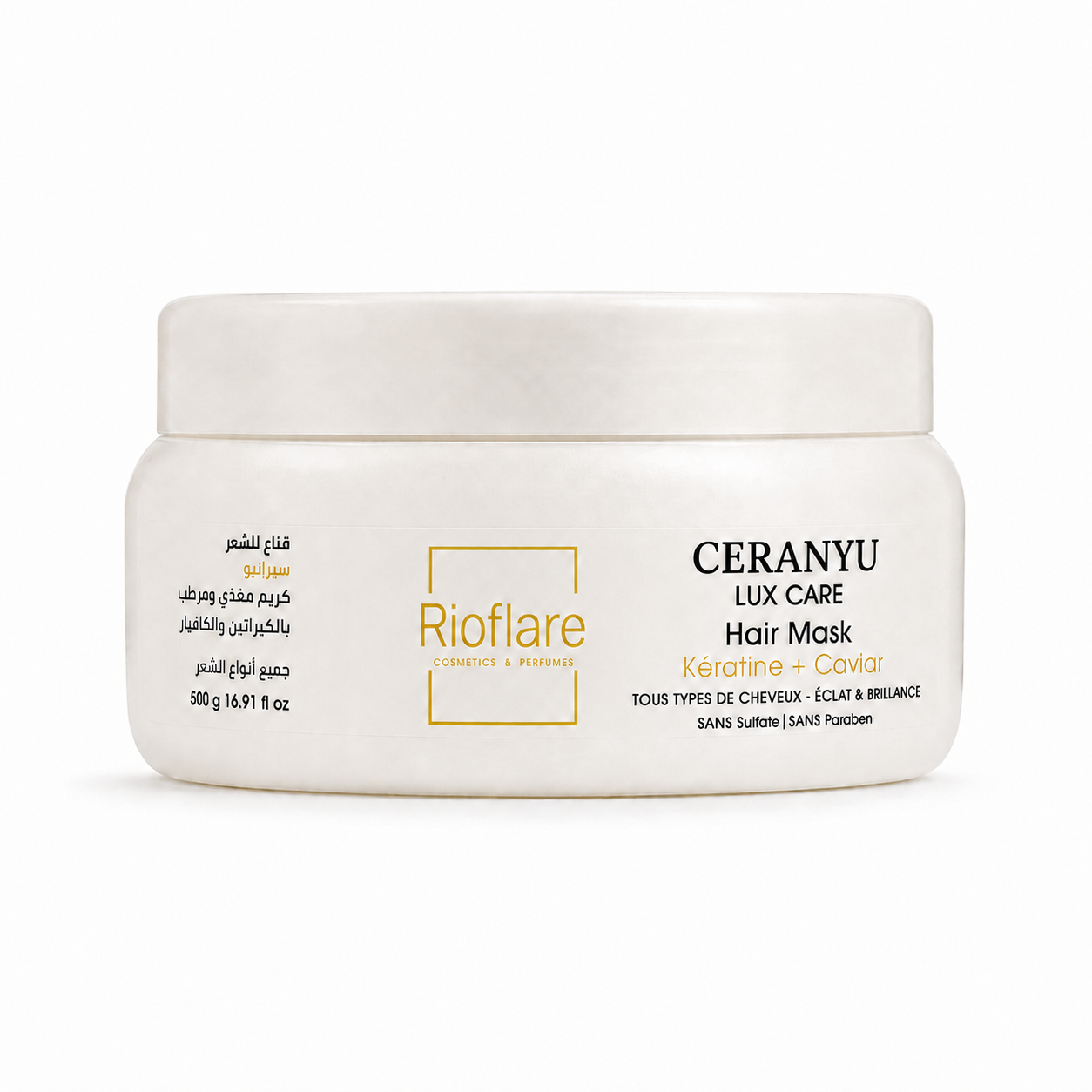 Masque Cheveux Céramide, Kératine & Collagène